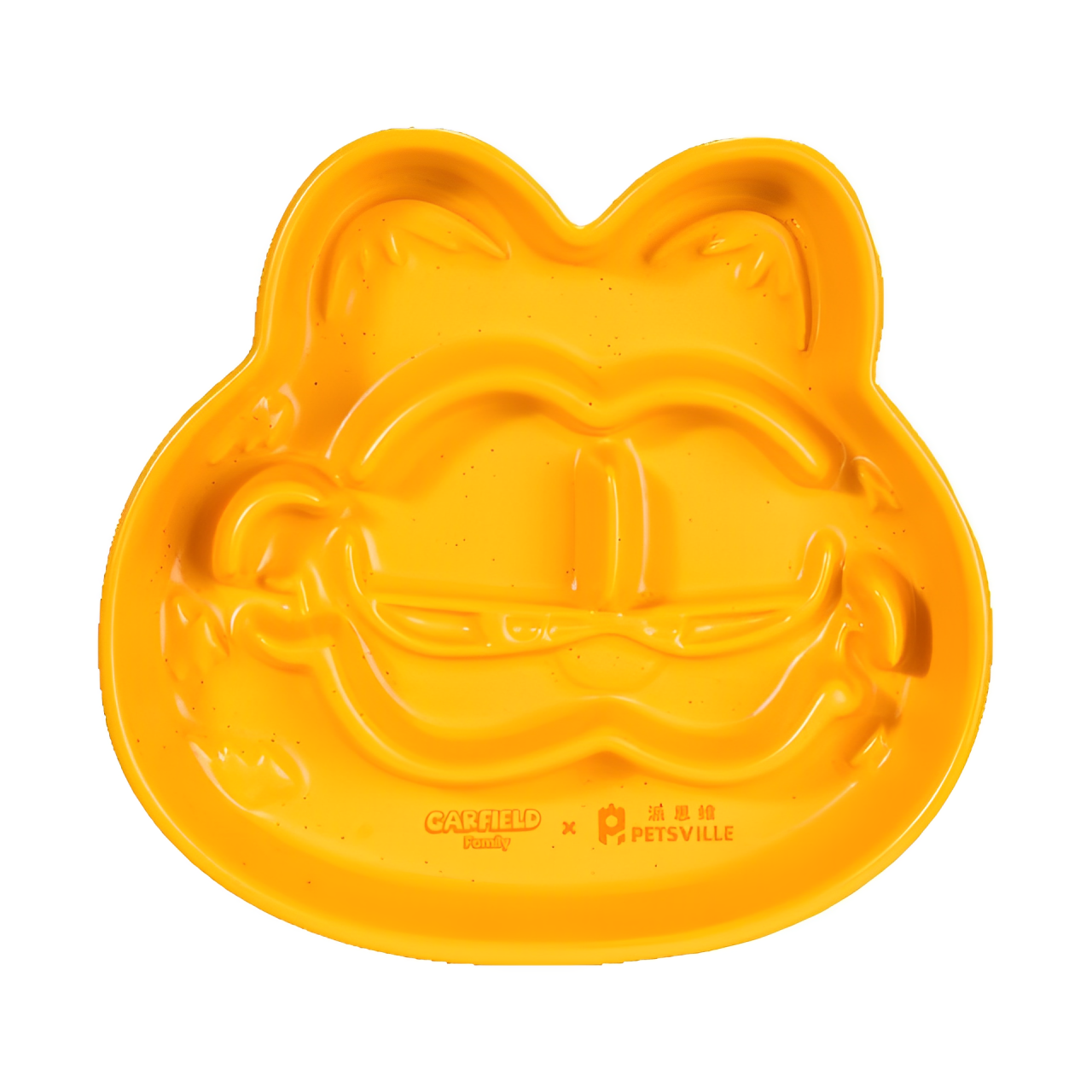 PETSVILLE派思維加菲貓慢食碗陶瓷寵物防噎碗貓碗狗碗防打翻貓咪狗狗食盆