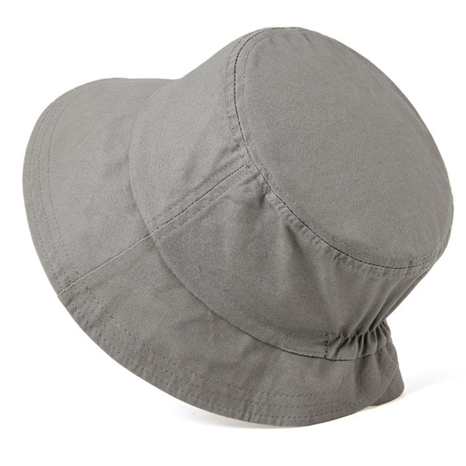 彈性漁夫帽夏天出遊防曬必備好物遮陽漁夫帽子女士韓國百搭鬆緊戶外盆帽