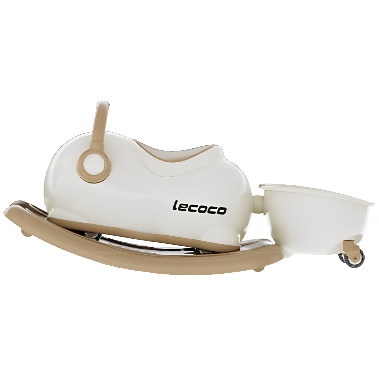 lecoco 樂卡搖搖樂花生車三合一搖搖馬溜溜車嬰兒木馬兒童扭扭車