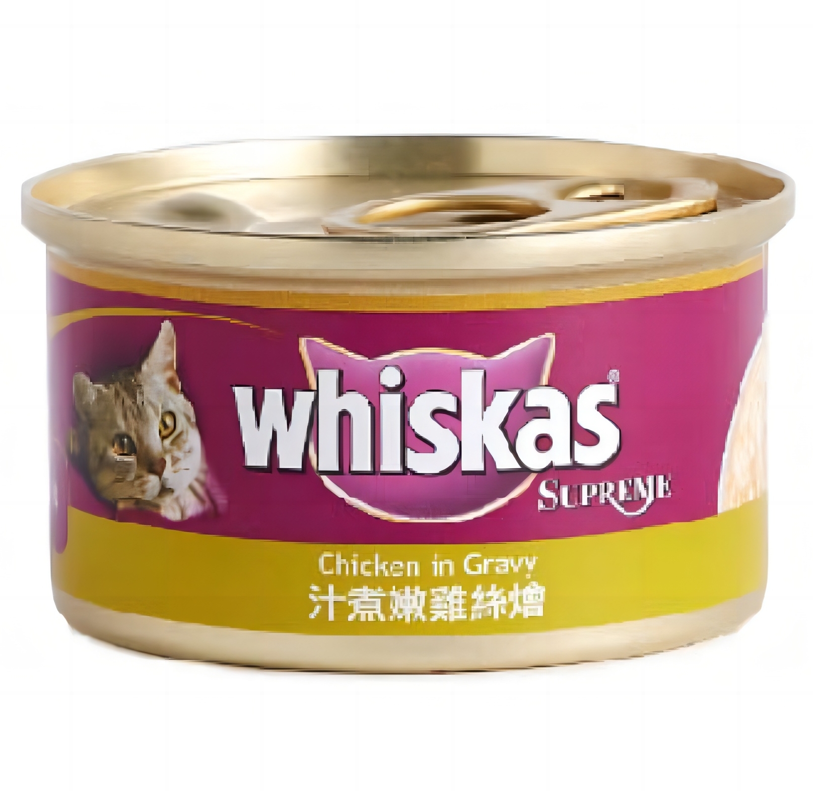 【澳門發貨】（原箱24罐）whiskas偉嘉極品濕貓糧85g寵物貓貓咪零食罐頭主食罐營養糧食貓罐頭