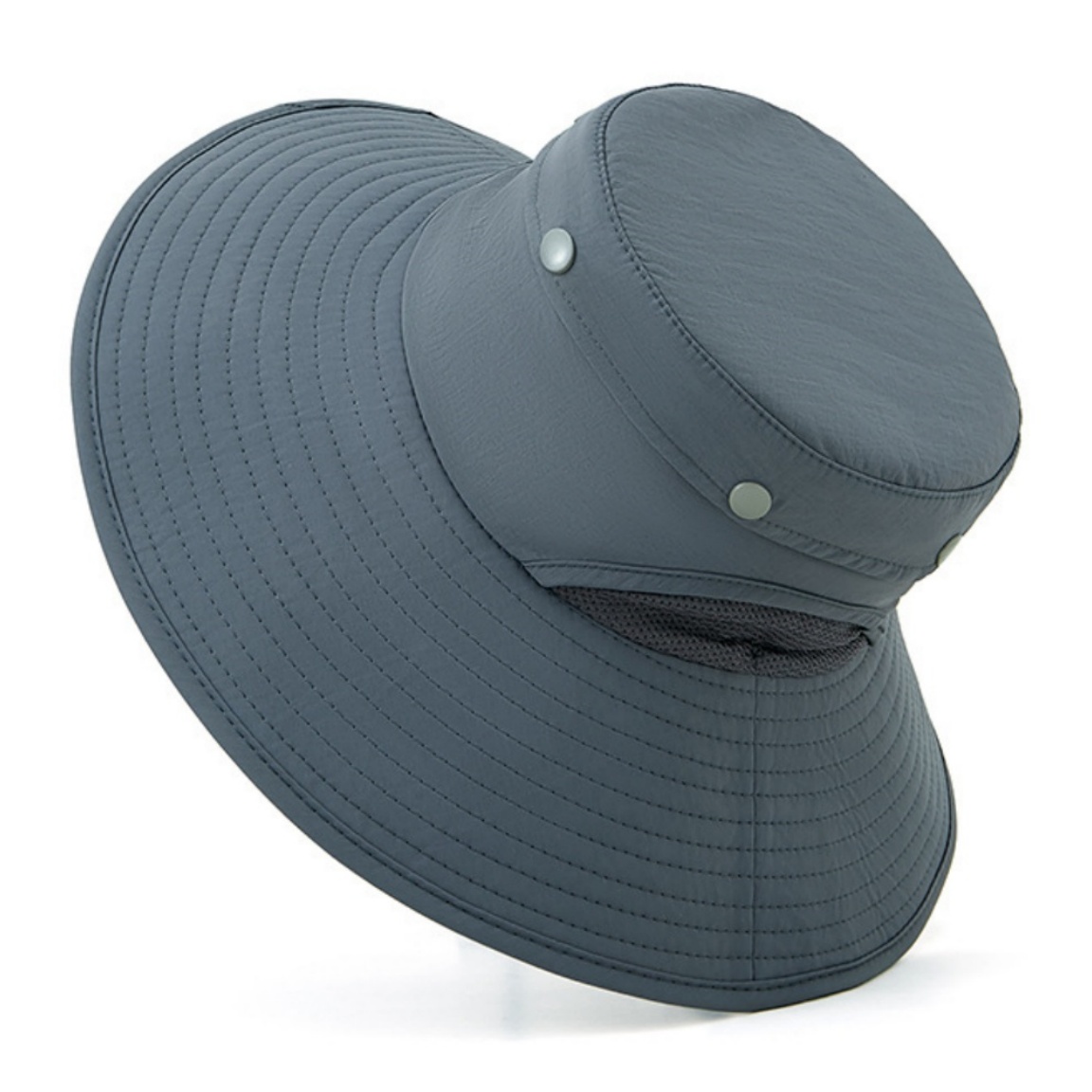 軟頂可拆卸漁夫帽寬簷沙灘帽釣魚帽子速乾防水漁夫帽男女士戶外遮陽防曬盆帽