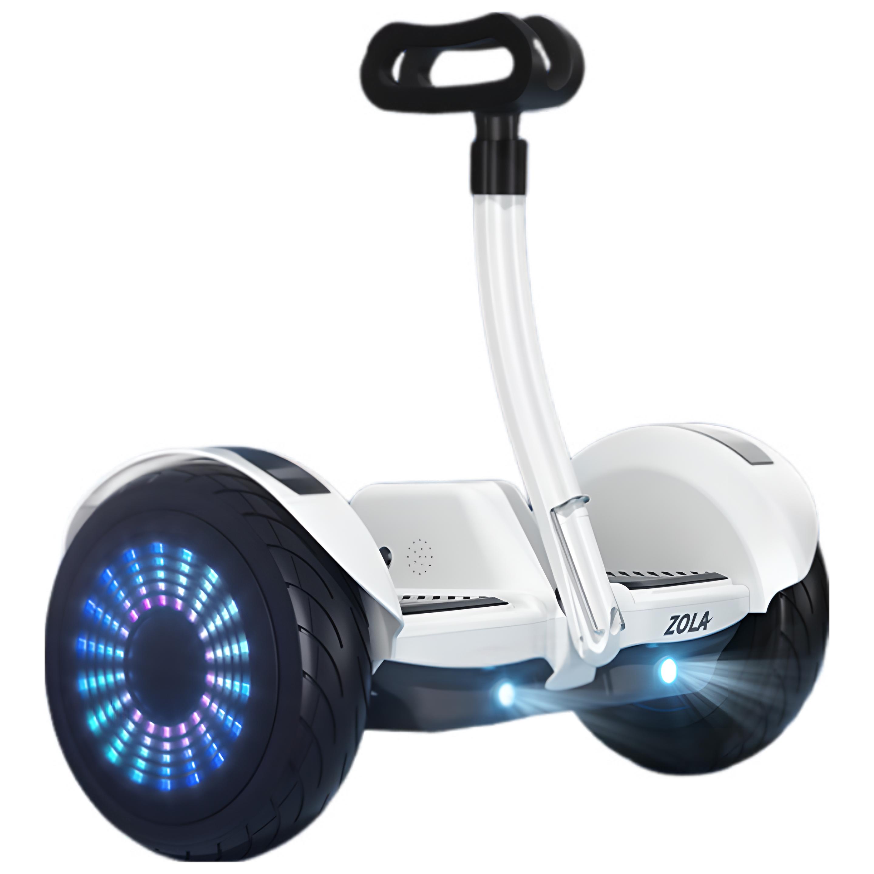 10寸雙控平衡車藍牙音樂電動兒童平衡车成人智能大越野扭扭車手控腳控