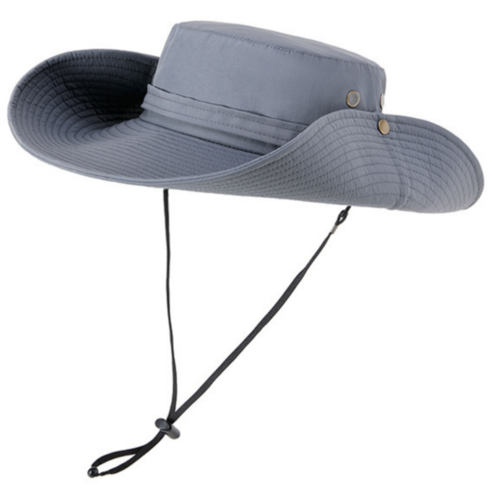 加寬防潑水漁夫帽新款漁夫帽春秋季時尚百搭潮流遮陽防曬太陽盆帽