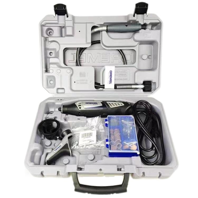 博世琢美DREMEL4000 3/36電磨機套裝玉石雕刻木雕機拋光機切割打磨機多功能
