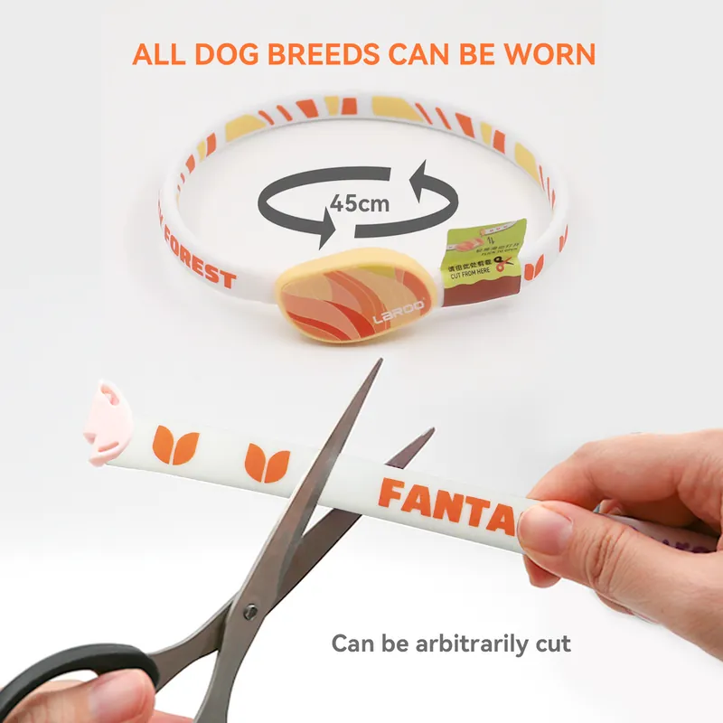 LaRoo萊諾森林發光項圈防水可充電可裁剪狗狗寵物圈夜晚遛狗