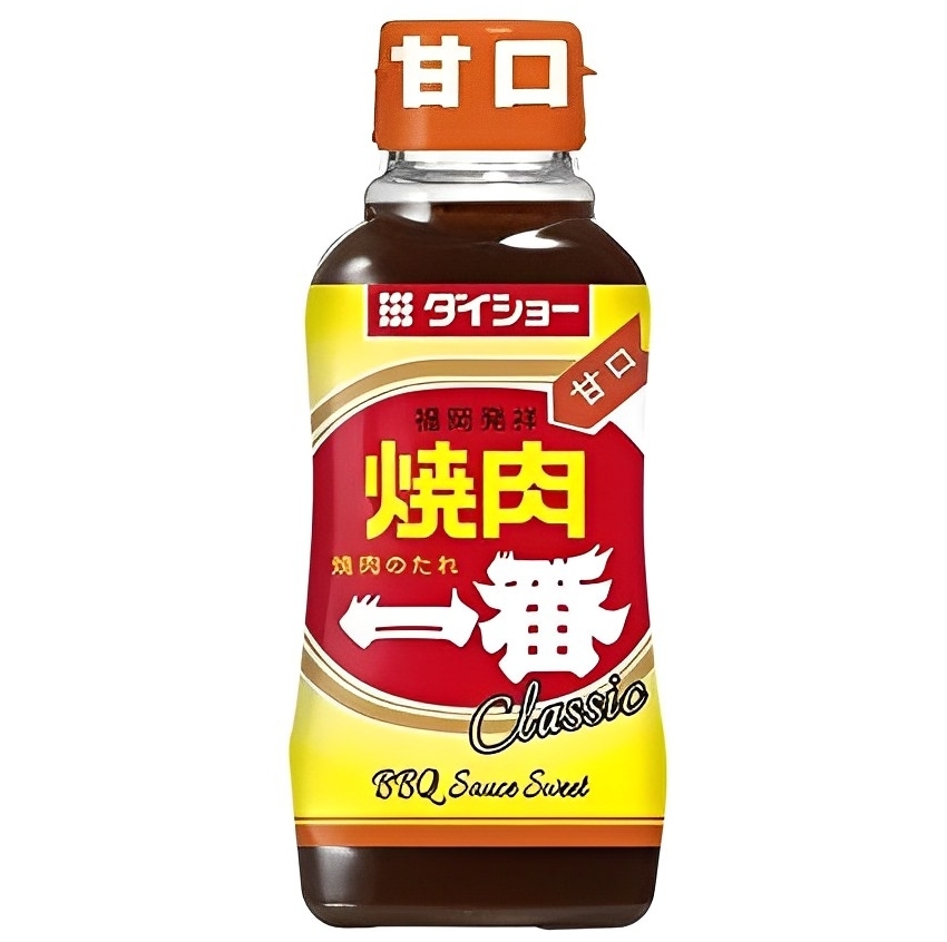 【澳門發貨】Daisho大昌燒肉一番經典燒肉醬甘口240g甜味烤肉汁燒肉汁燒烤醃料蘸料牛排醃製日式風味