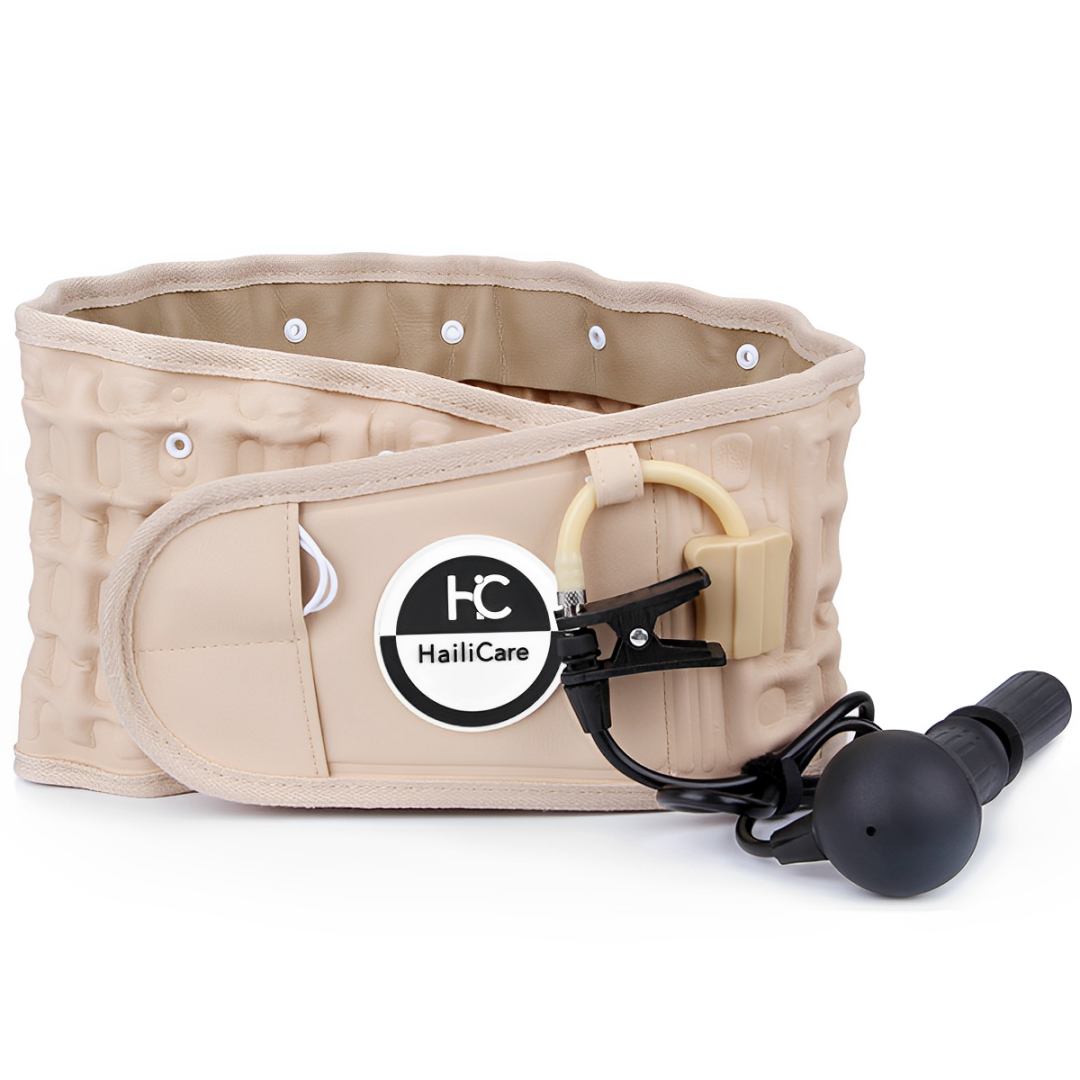 腰部充氣支撐帶充氣護腰帶腰椎牽引器腰椎突出固定腰帶矯正器保健護具護腰