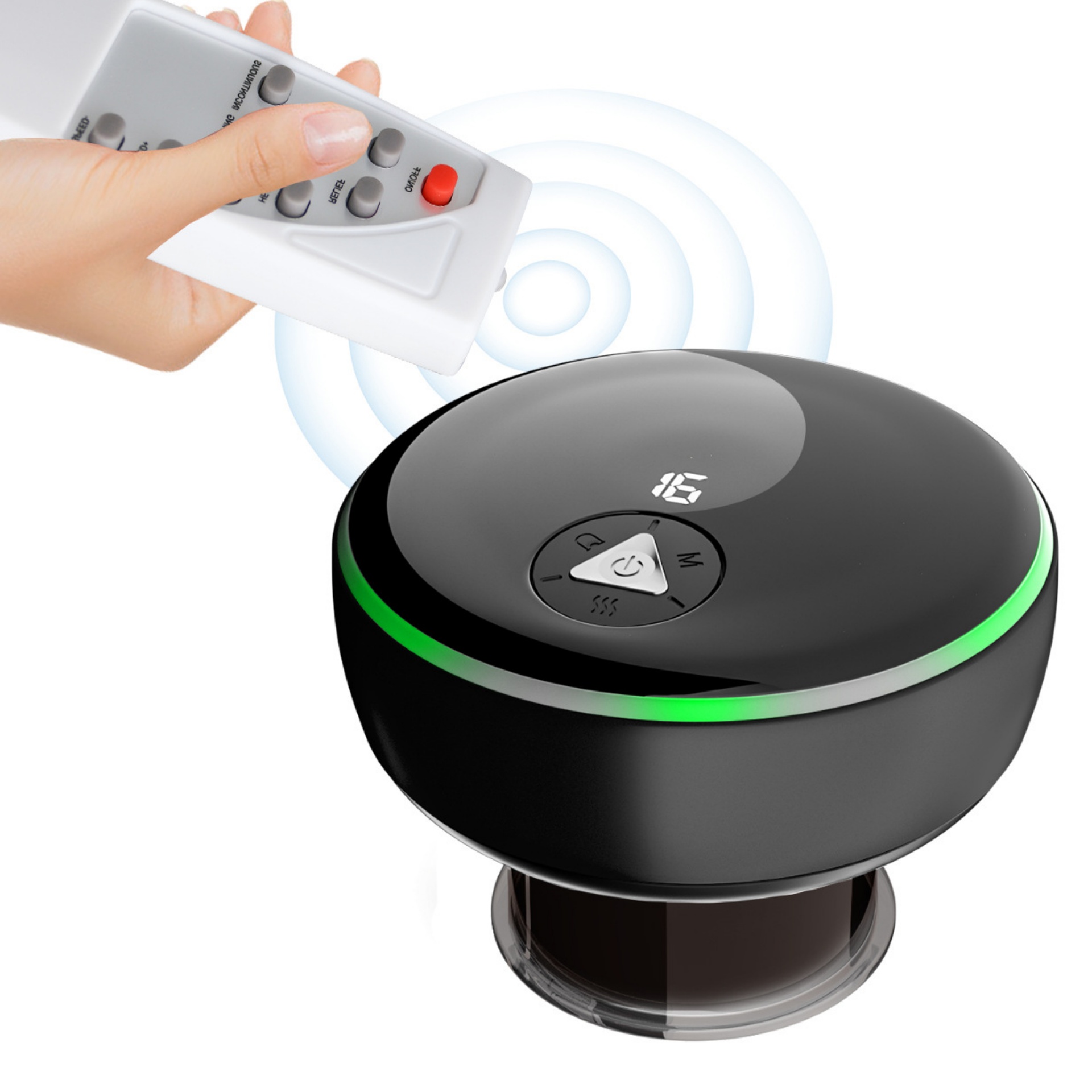 智能刮痧拔罐器智能呼吸刮痧儀背部肩頸全身通用淋巴疏通按摩器