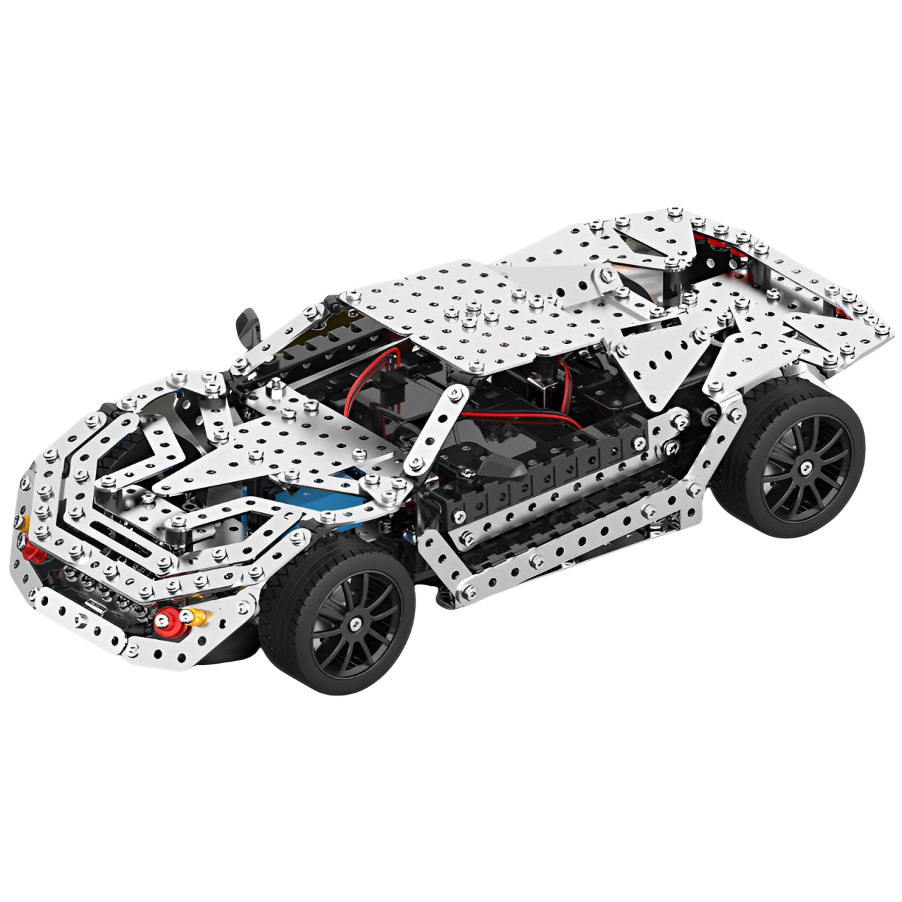 ZBtoys 電動遙控急速跑車 622PCS 成人版積木高難度玩具男孩遙控汽車地獄級手工組裝金屬拼裝模型