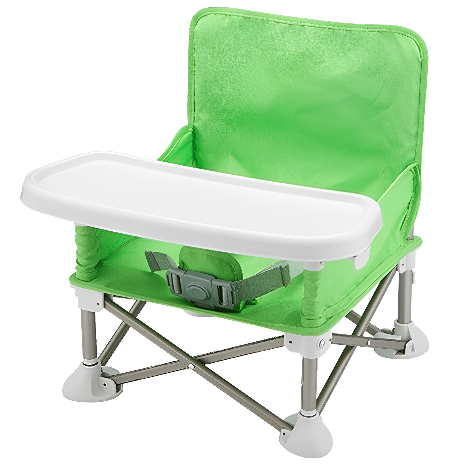 嬰兒座椅加高器節省空間幼兒加高座椅高腳椅便攜式彈出打開坐折疊加高器餵食椅安全帶食物托盤旅行包零售批發