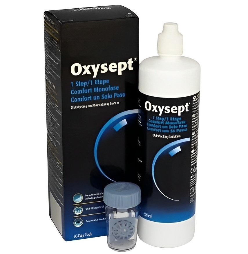 【澳門發貨】（5瓶起購）Oxysept愛視潔雙氧保養液360ml雙氧殺菌不含防腐劑低敏防敏不刺激鏡片清潔清除沖洗液Con水