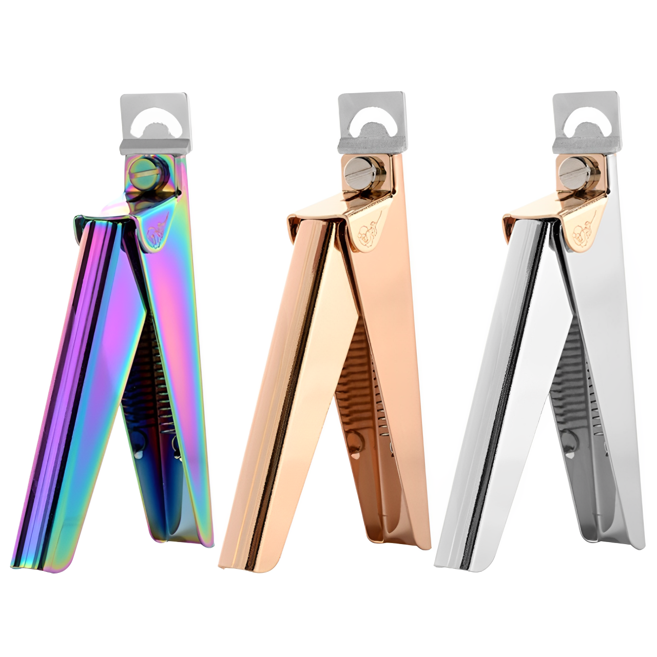 美甲一字剪綵鈦法式U型剪假指甲剪不銹鋼指甲刀美甲修甲工具