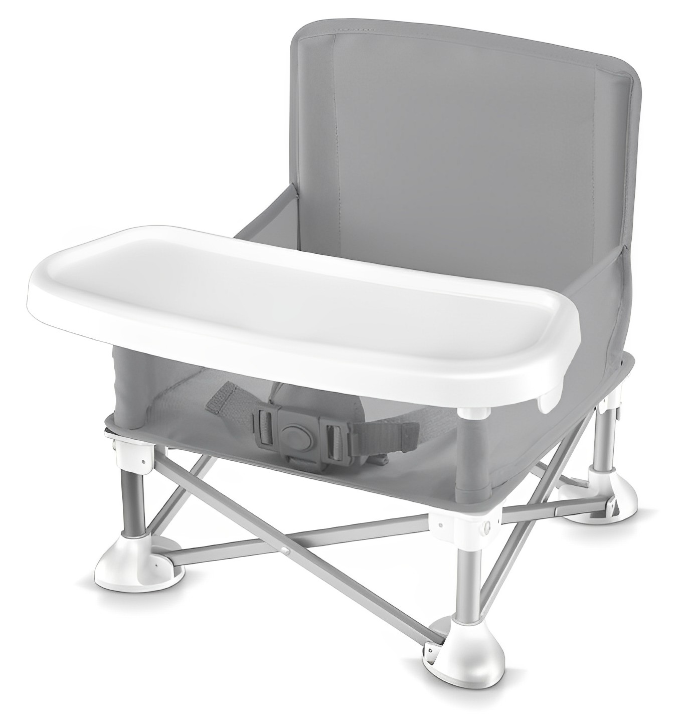 嬰兒座椅加高器節省空間幼兒加高座椅高腳椅便攜式彈出打開坐折疊加高器餵食椅安全帶食物托盤旅行包零售批發