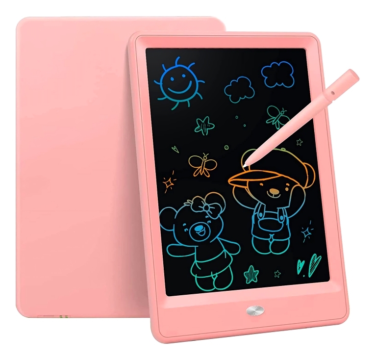 液晶手寫板高亮彩色螢幕10寸兒童禮品禮物益智塗鴉繪畫畫板液晶手寫板寫字小黑板