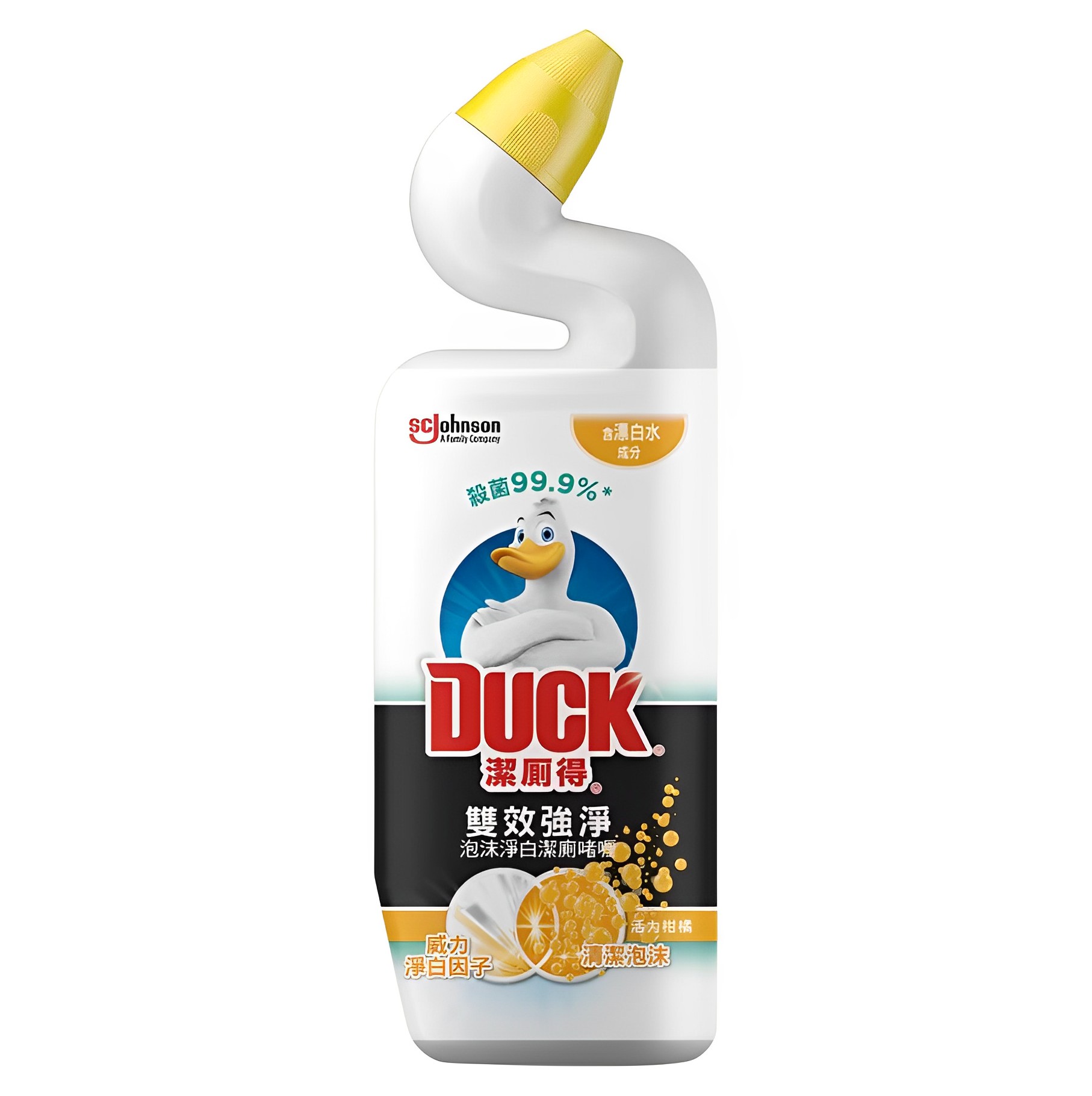 【澳門發貨】DUCK潔廁得泡沫淨白潔廁啫喱清新海洋/活力柑橘750ml泡沫潔淨淨白除菌殺菌去污除垢潔淨亮白