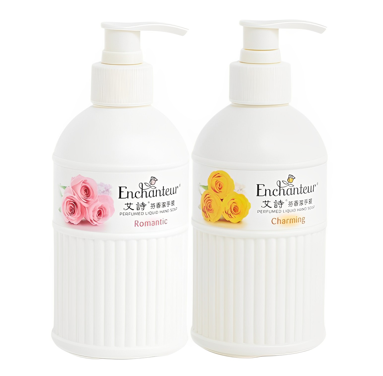 【澳門發貨】Enchanteur艾詩潔手液225ml玫瑰花香/魅力花香持久留香溫和潔淨滋潤保濕保護肌膚香水洗手液