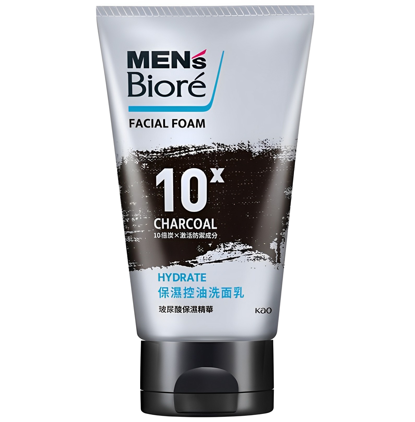 【澳門發貨】6支 MEN's Bioré 保濕控油洗面乳100g10倍炭×激活防禦配方破尿酸保濕精華潔面乳洗面奶洗臉