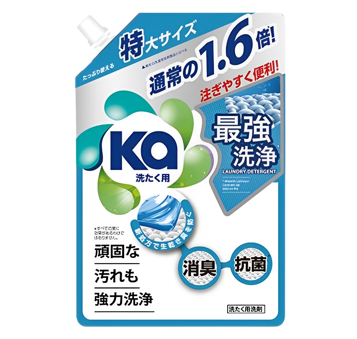 【澳門發貨】王子菁華王子Ka超濃縮抗菌洗衣液強效去污型支裝1.5L/袋裝1.48L強力徹底洗淨抗菌抑菌除味清新不損衣物纖維