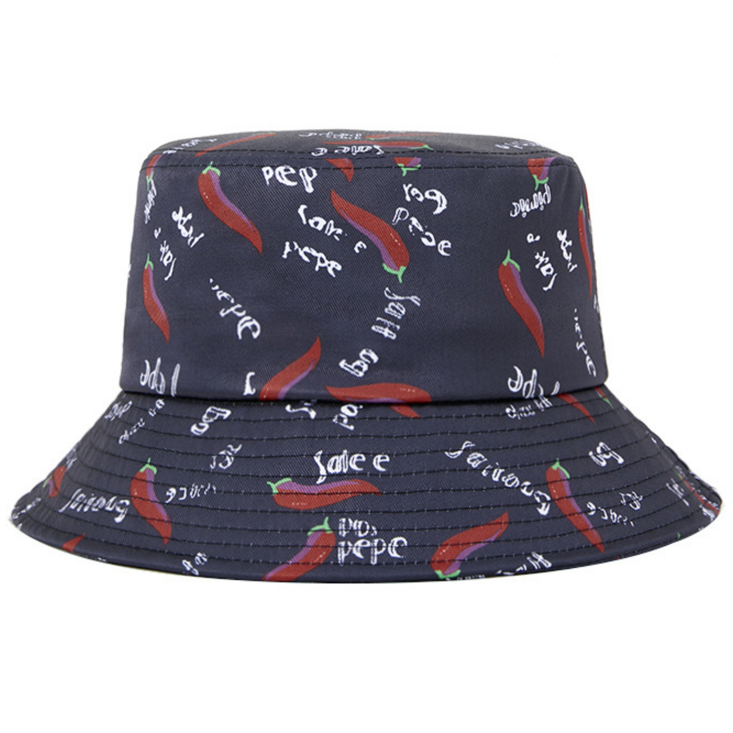 小辣椒漁夫帽春夏季新款潮漁夫帽防曬遮陽盆帽韓版釣魚帽子