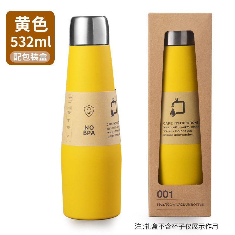 304不銹鋼保溫杯大容量便攜子彈頭運動水壺可樂瓶男女泡茶杯禮品