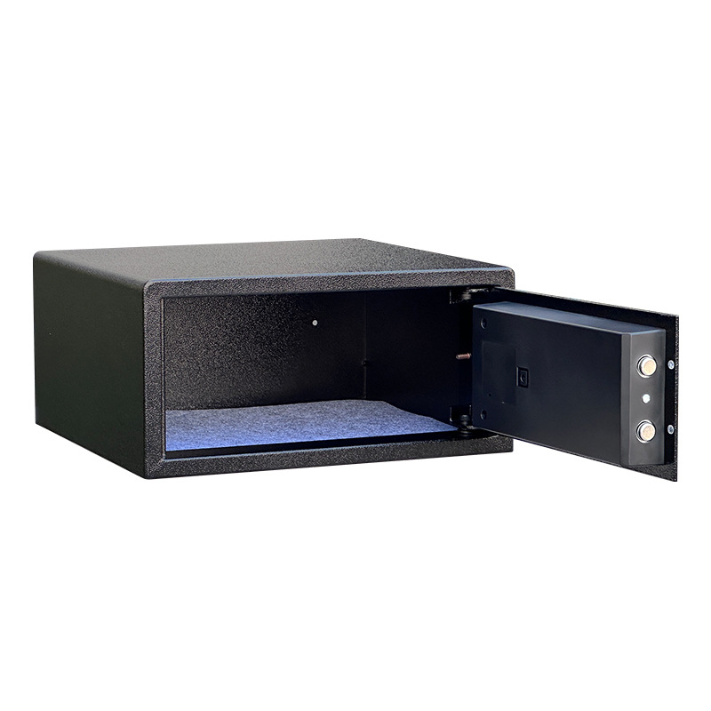 家用保險櫃小型電子密碼全鋼材隱形防盜櫃保管箱酒店客房保險箱夾萬