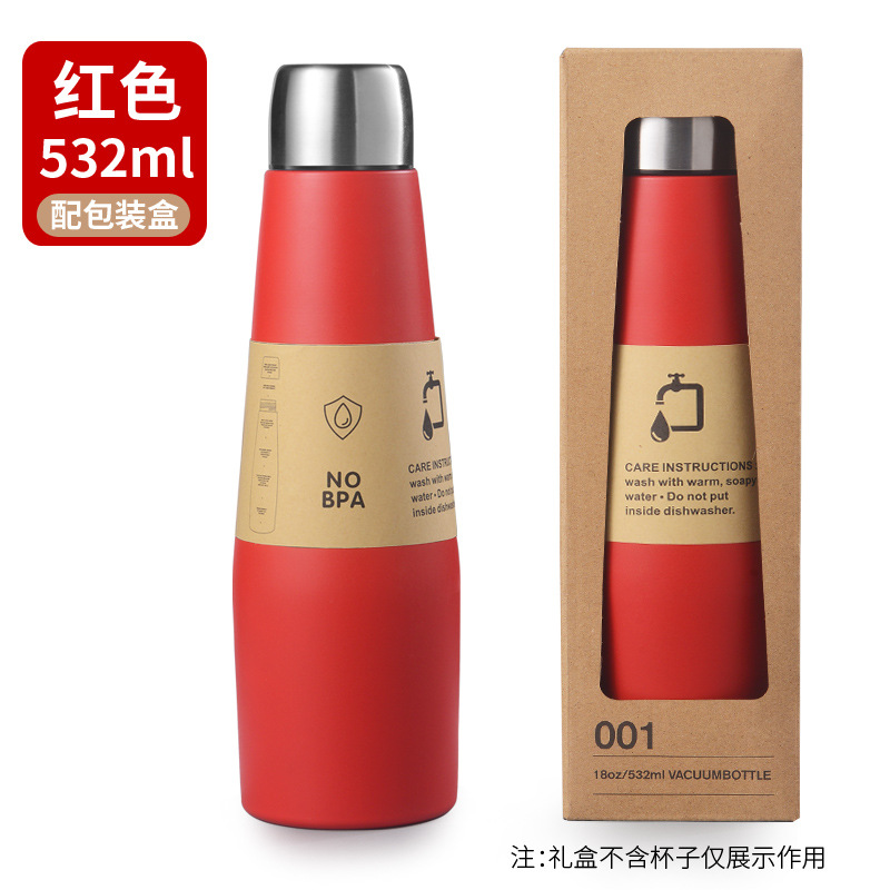 304不銹鋼保溫杯大容量便攜子彈頭運動水壺可樂瓶男女泡茶杯禮品