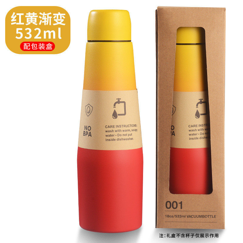 304不銹鋼保溫杯大容量便攜子彈頭運動水壺可樂瓶男女泡茶杯禮品