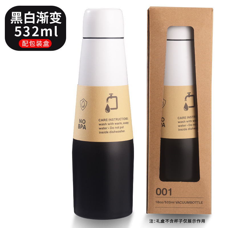 304不銹鋼保溫杯大容量便攜子彈頭運動水壺可樂瓶男女泡茶杯禮品