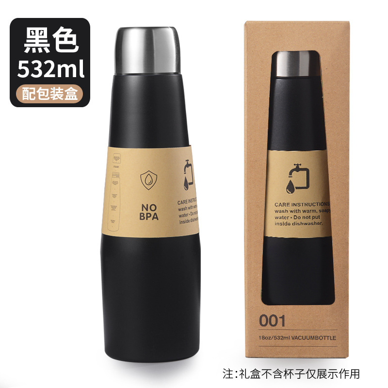 304不銹鋼保溫杯大容量便攜子彈頭運動水壺可樂瓶男女泡茶杯禮品