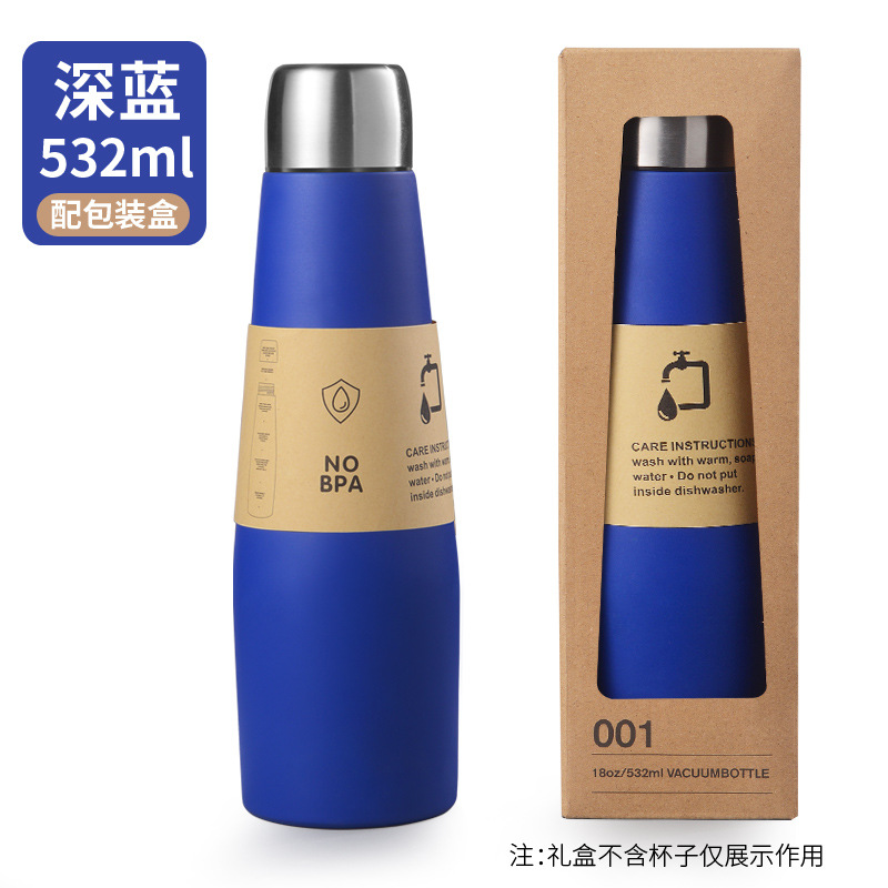 304不銹鋼保溫杯大容量便攜子彈頭運動水壺可樂瓶男女泡茶杯禮品