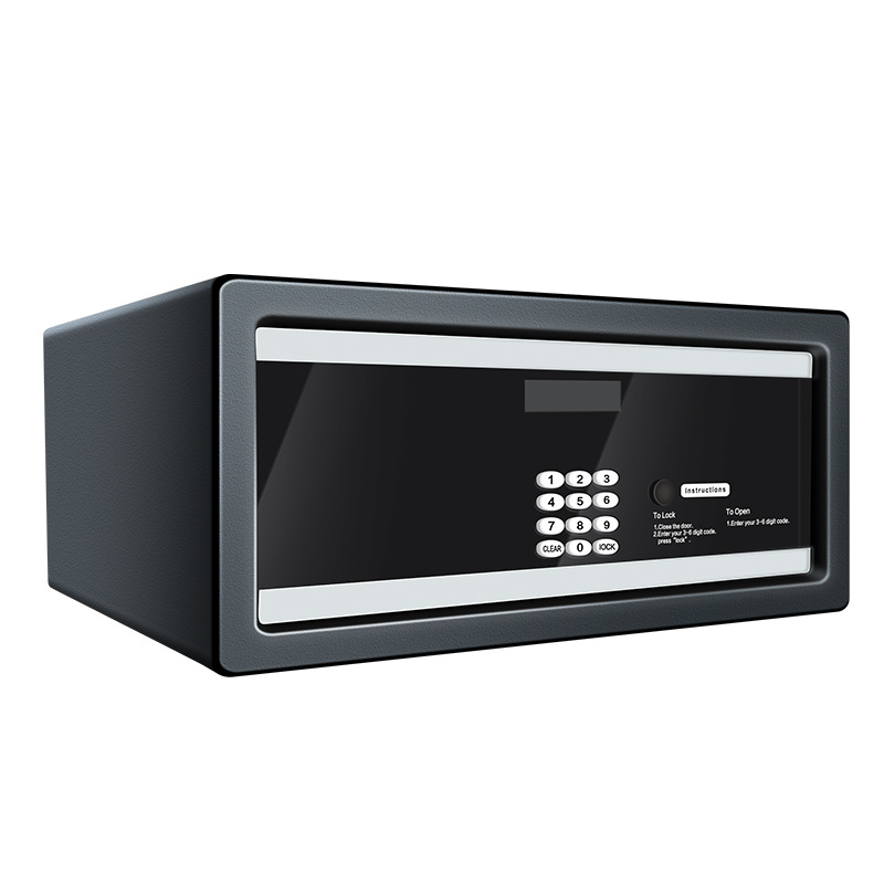 藍光護眼保險櫃電子鎖面板家用小型保險箱數字密碼防盜全鋼小型酒店保管箱夾萬