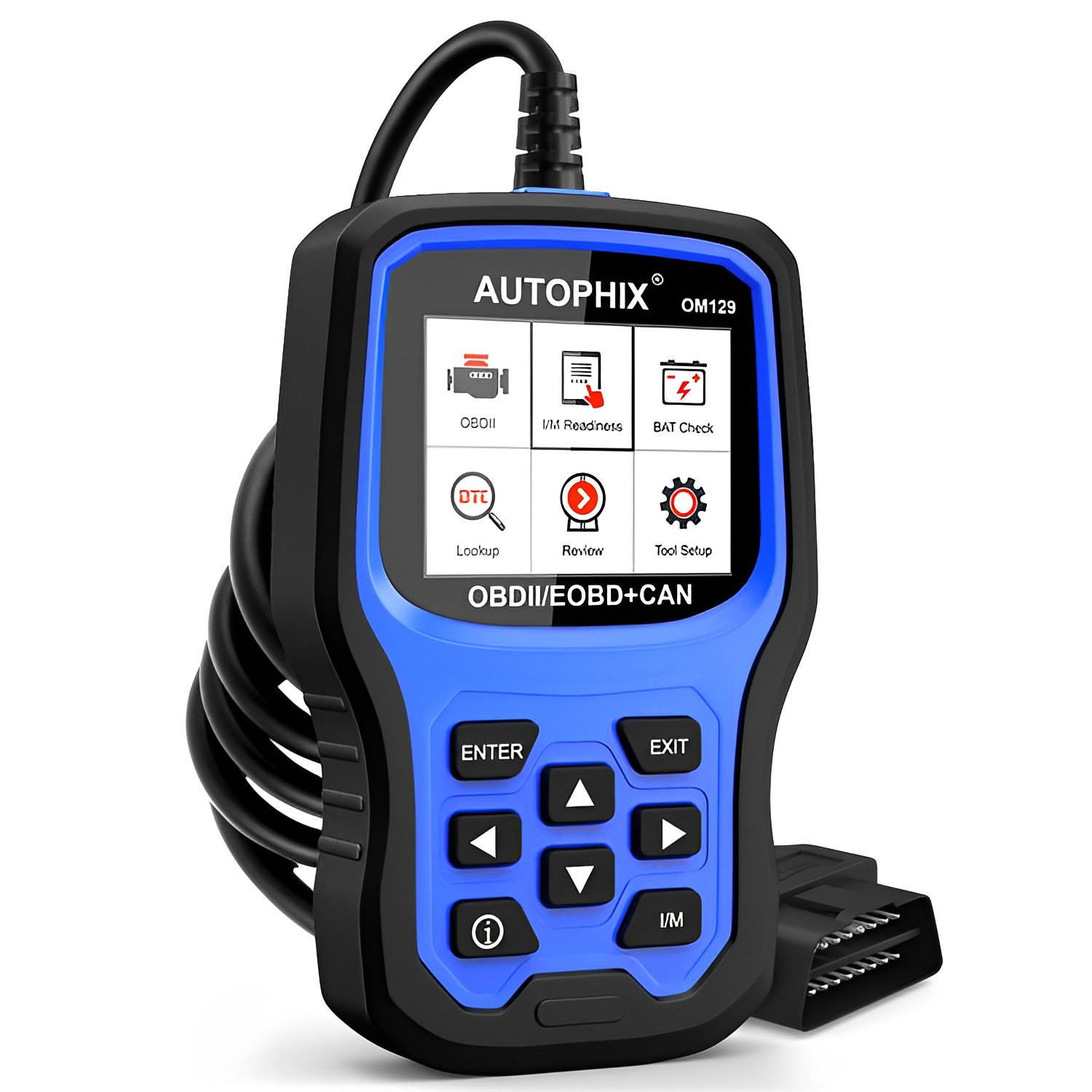 （海外版）AUTOPHIX OM129 汽車發動機故障檢測儀汽車掃描器OBD2汽車發動機診斷工具