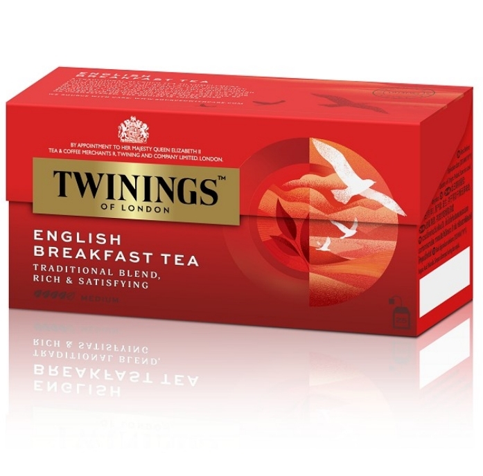 【澳門發貨】6盒 TWININGS 川寧英國早餐茶25包裝袋裝茶包