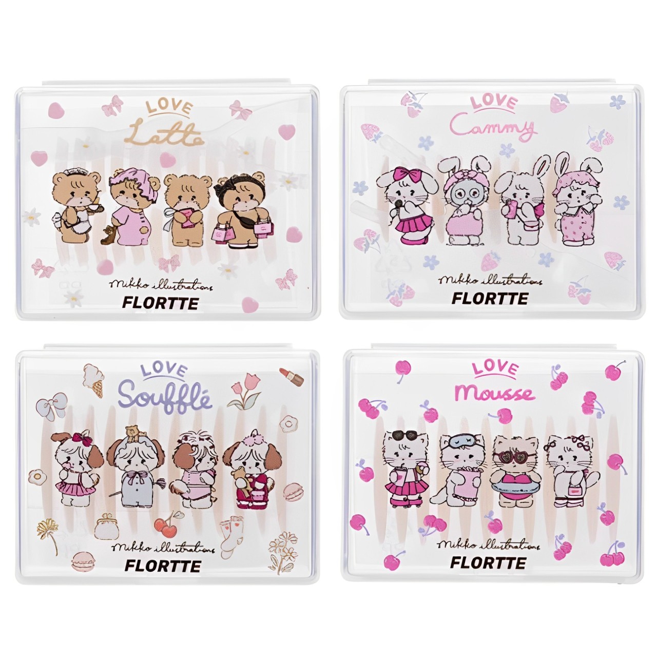 FLORTTE花洛莉亞MIKKO聯名軟軟派對系列網紋膚色雙眼皮貼