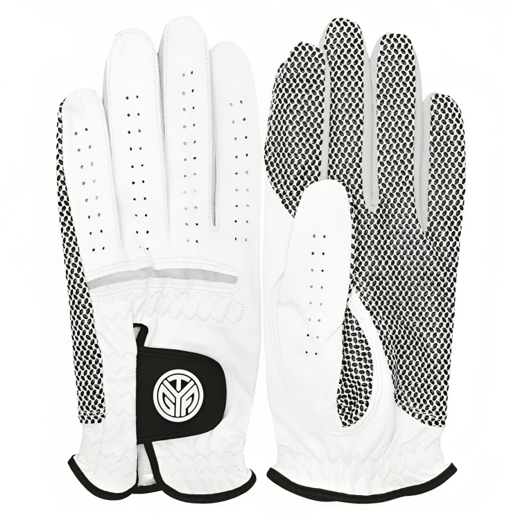 男士高爾夫手套男性印尼小羊皮防滑耐磨透氣高爾夫球手套