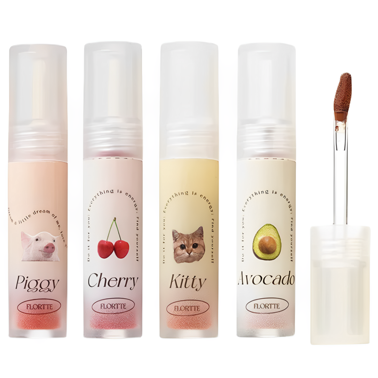 FLORTTE花洛莉亞親親泥系列啞光唇泥唇釉新色口紅霧面絲絨顯白唇泥