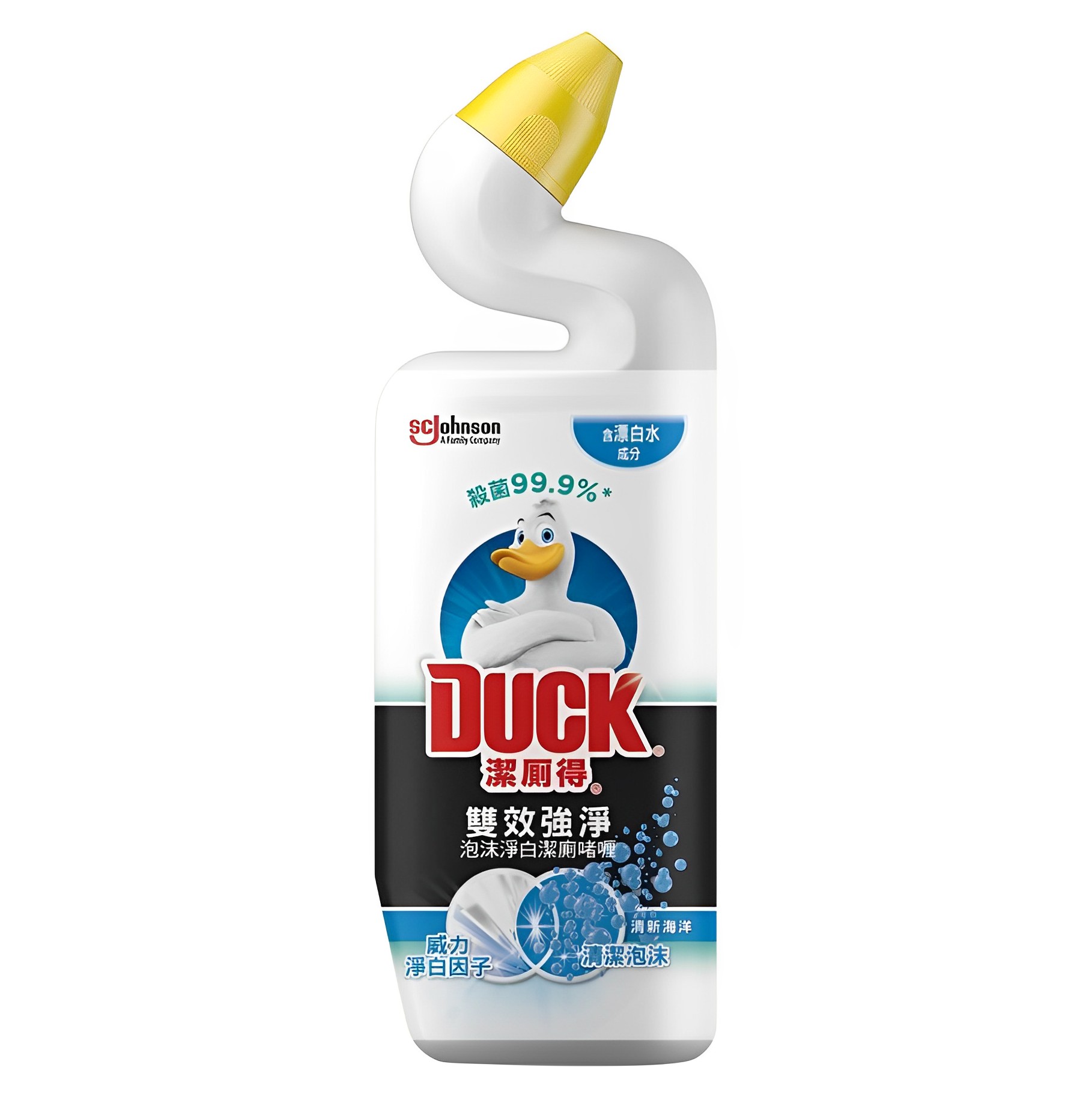 【澳門發貨】DUCK潔廁得泡沫淨白潔廁啫喱清新海洋/活力柑橘750ml泡沫潔淨淨白除菌殺菌去污除垢潔淨亮白