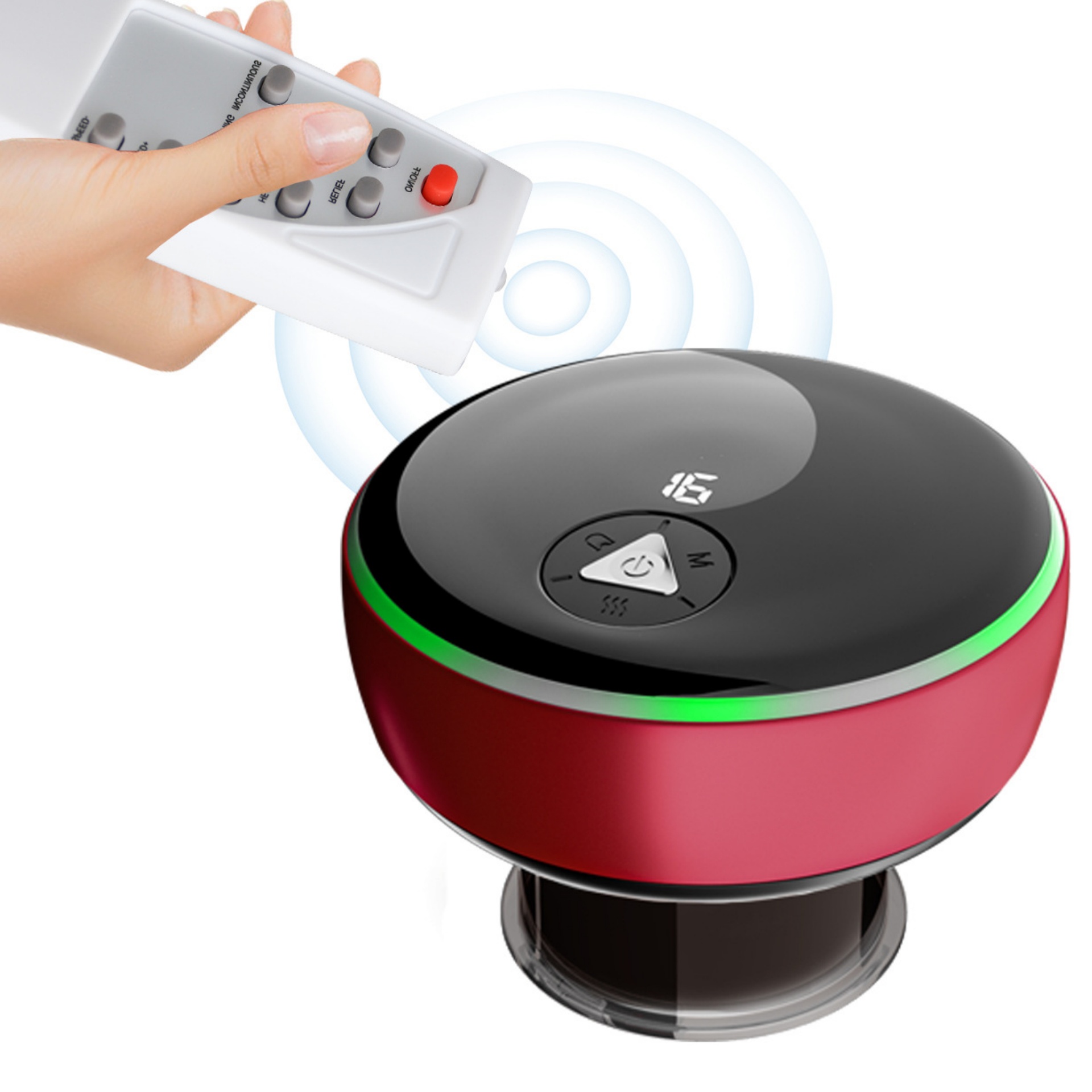 智能刮痧拔罐器智能呼吸刮痧儀背部肩頸全身通用淋巴疏通按摩器