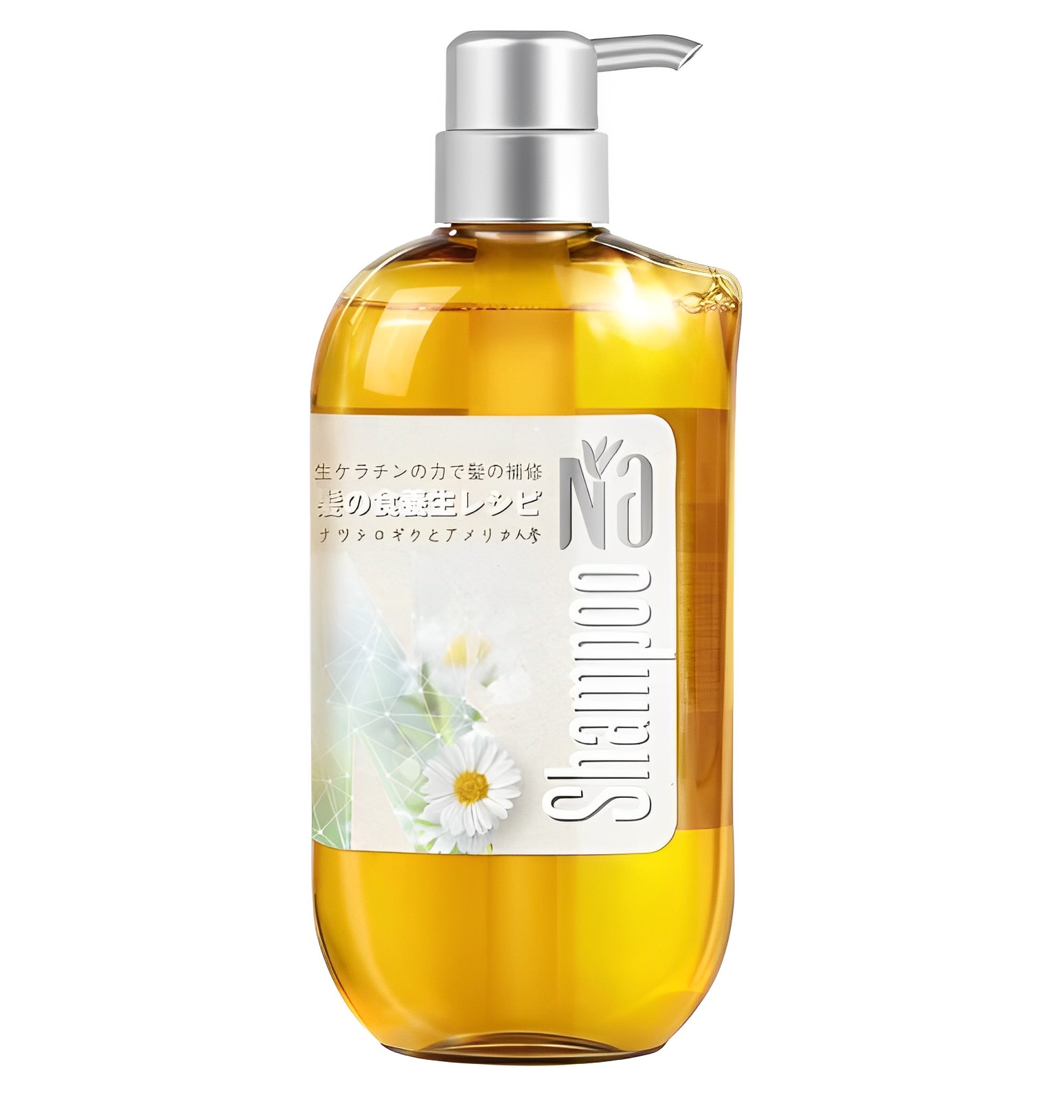 【澳門發貨】Na奈(18本)清爽豐盈洗髮露550ml洋甘菊&花旗參油性髮質適用天然食材萃取修復及預防受損頭髮無添加致敏成分