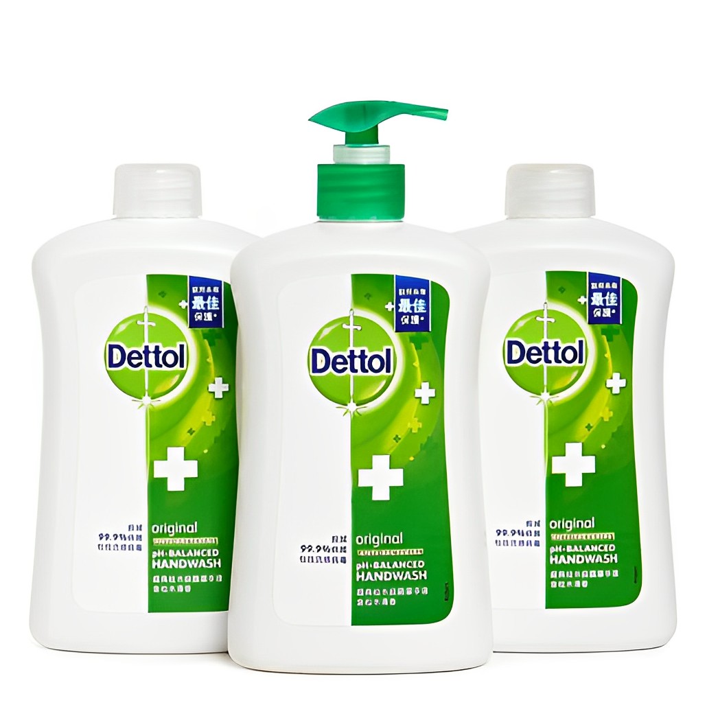 【澳門發貨】Dettol滴露松木潔手液500g+補充裝500g*2優惠裝經典松木清香消毒殺菌保濕清潔持久抗菌抑菌去污洗手液