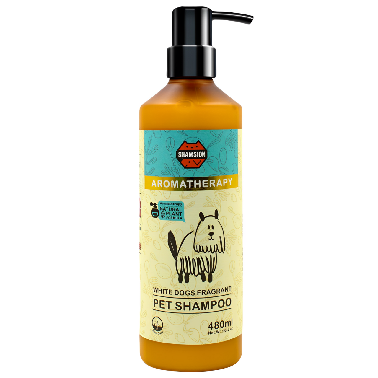 （3瓶起購）Shamsion 貓狗洗澡專用香波480ml狗狗香薰型除臭沐浴露貓咪去油護毛留香驅蟲寵物沐浴液