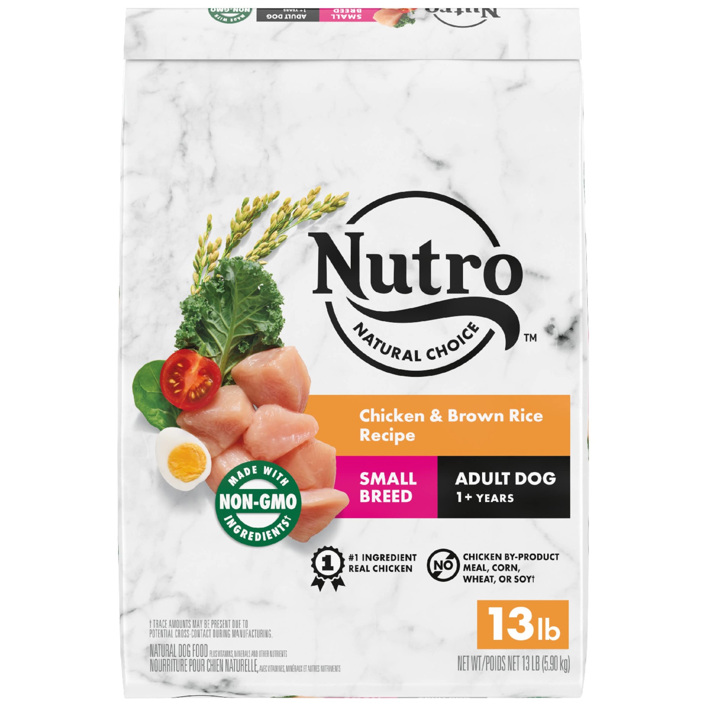 【澳門發貨】 Nutro Natural Choice美士小型成犬糧雞肉糙米配方13lb維持健康抵抗力天然膳食纖維消化系統健康皮膚健康毛髮柔軟亮麗乾狗糧