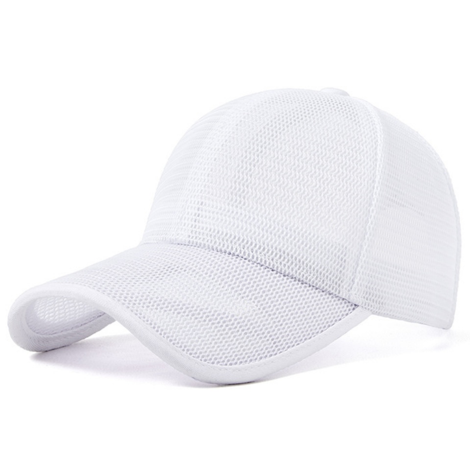 透氣全網棒球帽高品質春夏加大加深頭圍太陽帽透氣網眼棒球帽男女士鴨舌防曬帽子