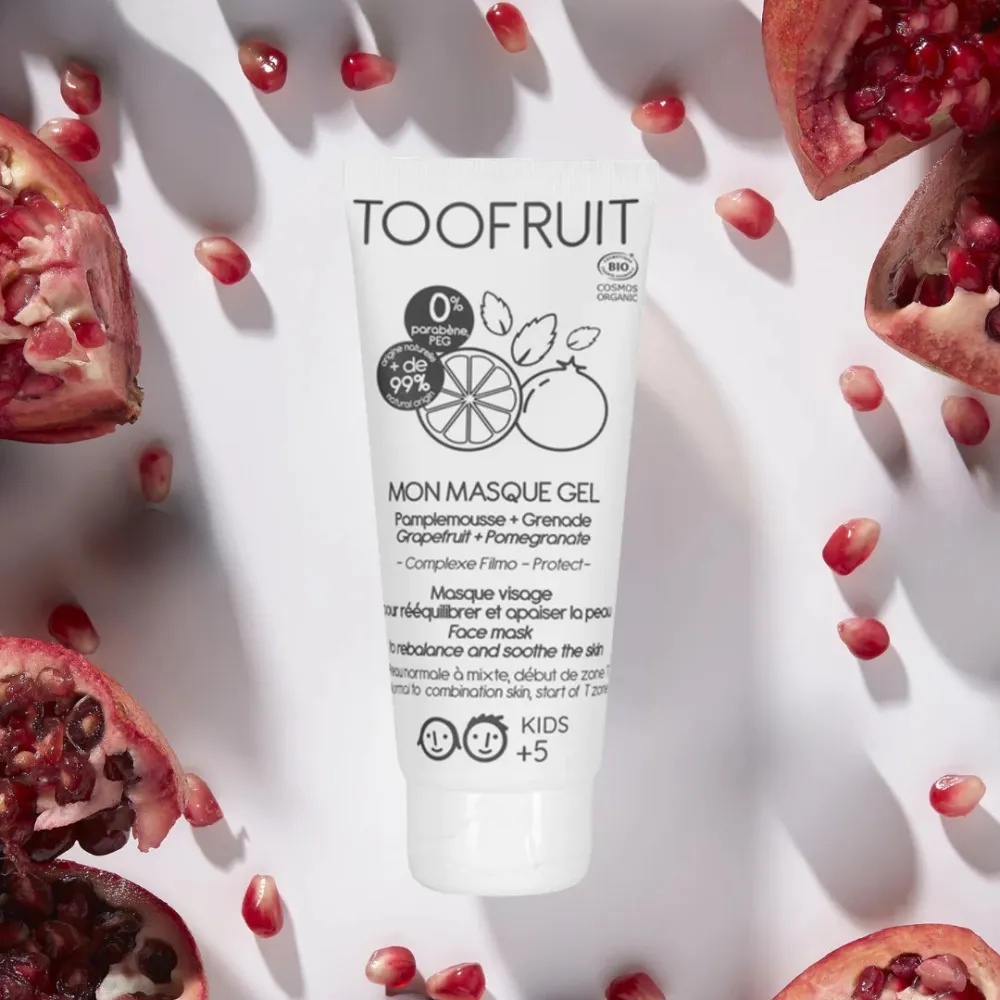 【澳門發貨】3支 法國 TOOFRUIT 果漾平衡舒緩面膜 100ml