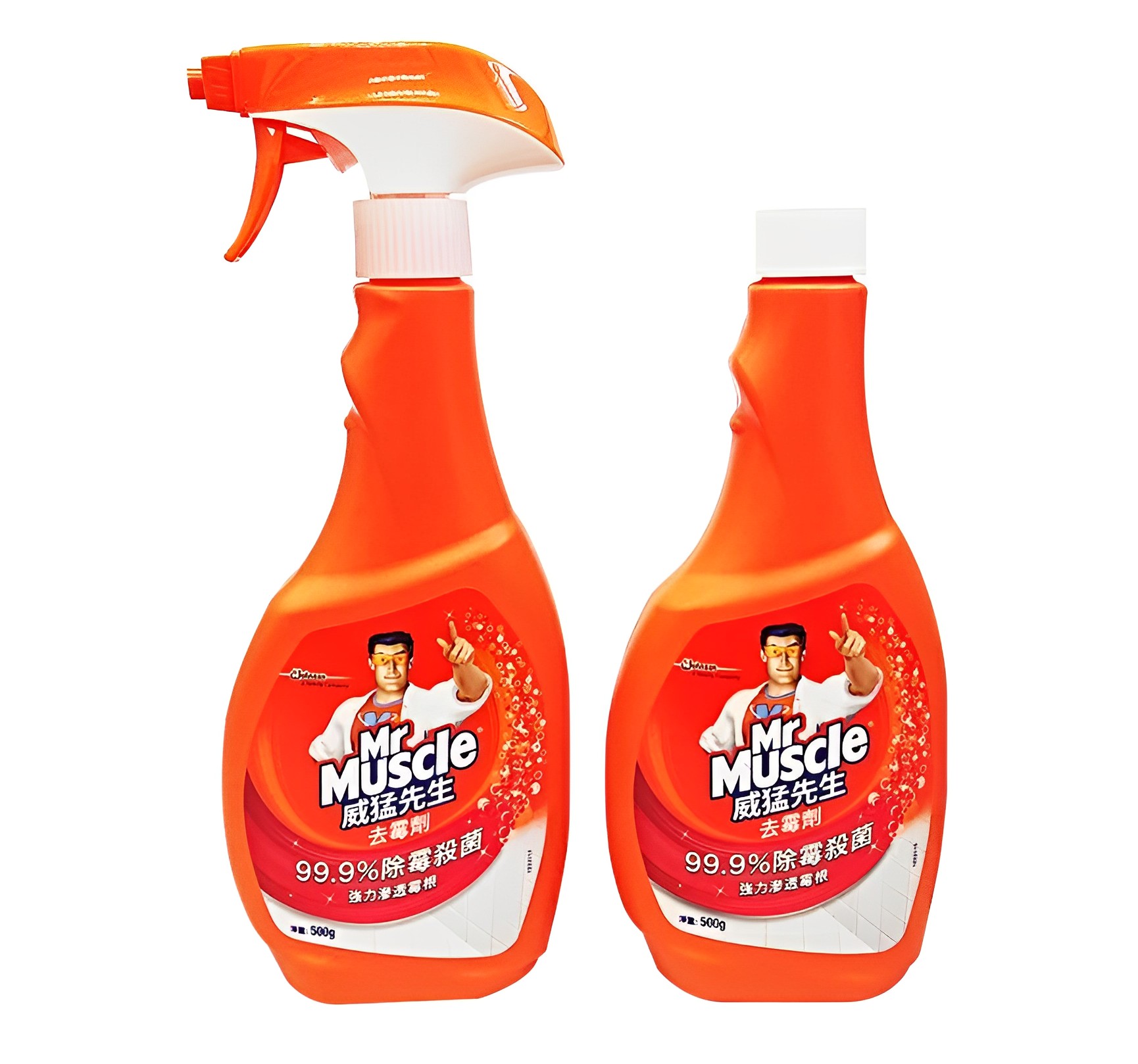 【澳門發貨】Mr Muscle威猛先生去霉劑噴裝/補充裝500g除霉殺菌除黴清潔劑浴室廚房清潔必備防霉噴霧