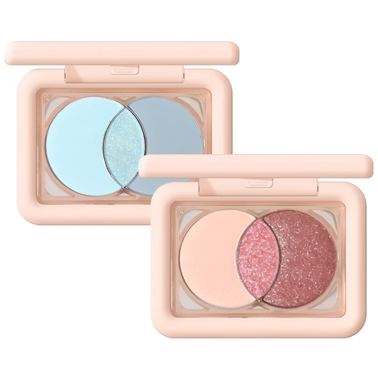 [G10-熱銷] gogotales戈戈舞三色眼影盤乾枯玫瑰眼影盤大地色灰粉霧面珠光碎鑽眼影