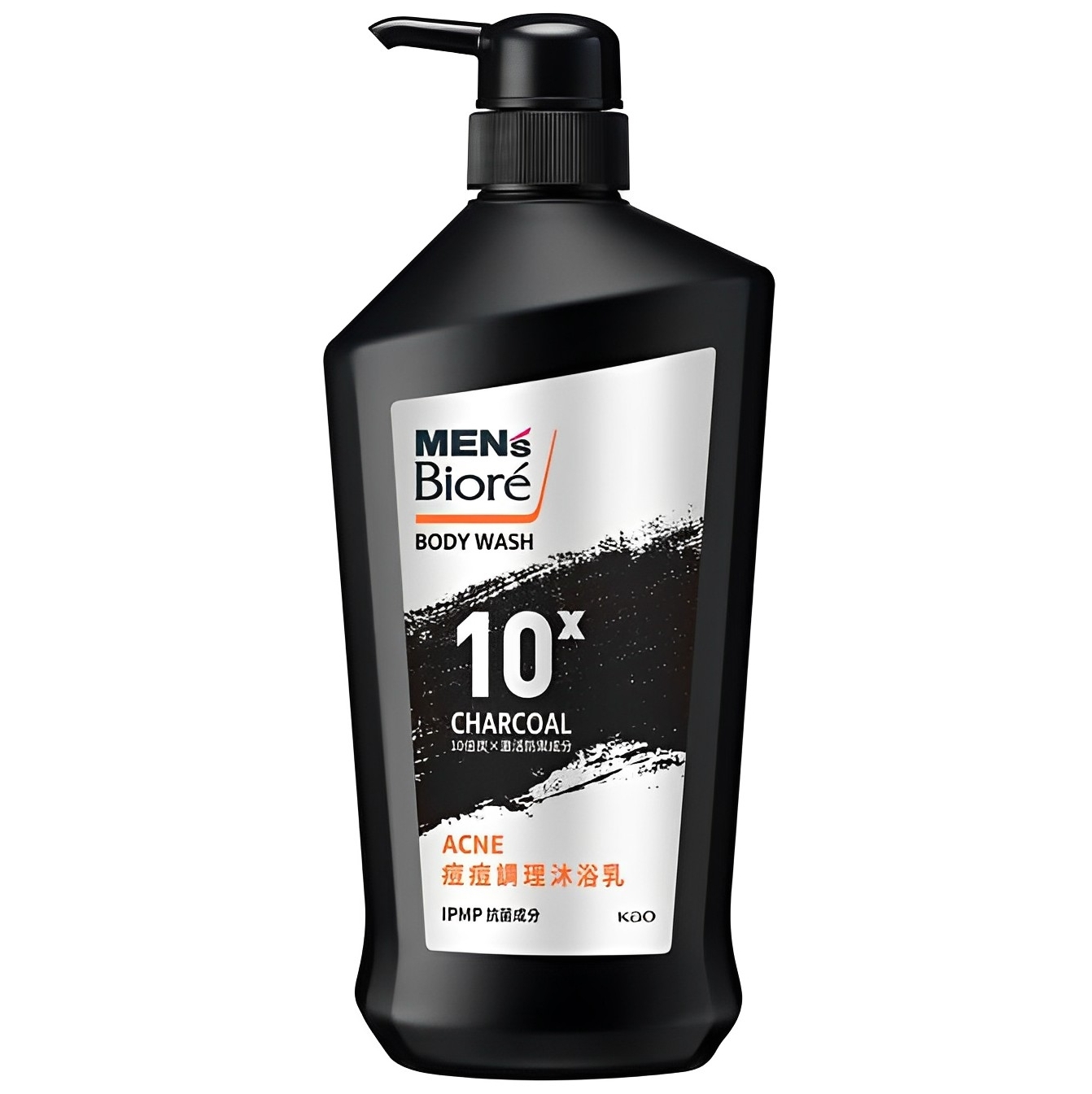 【澳門發貨】KAO花王 MEN's Bioré 痘痘調理沐浴乳750ml全新升級10倍炭×激活防禦配方控油防禦同時啟動輕鬆對抗外部髒污重現男人活力光采男士專用沐浴露