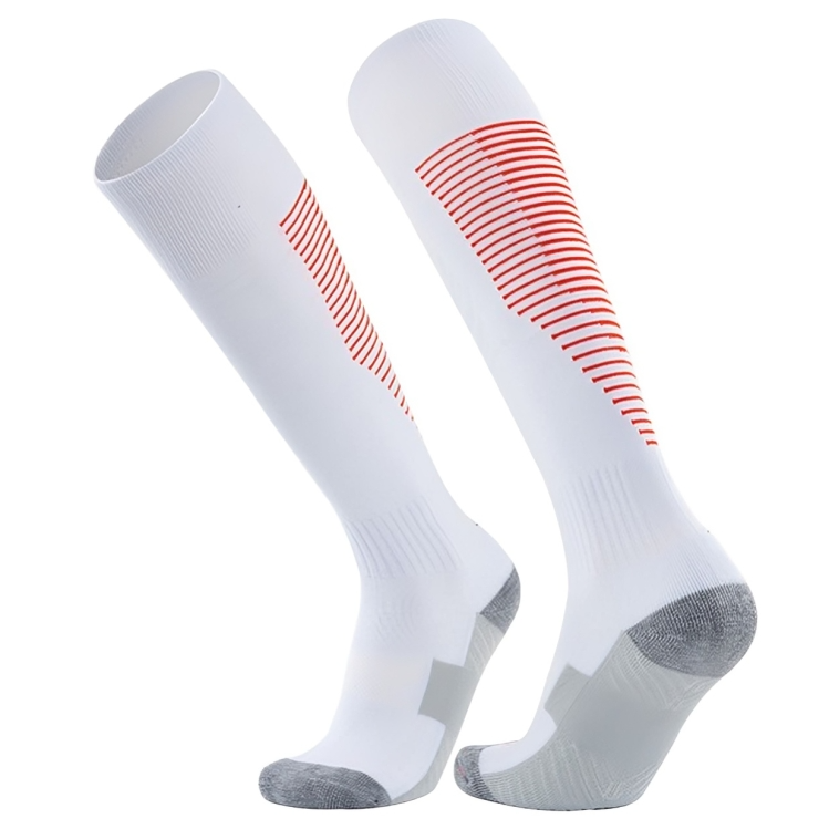 專業足球襪過膝毛巾底防滑減震訓練襪子兒童成人男士女士長筒多色可選