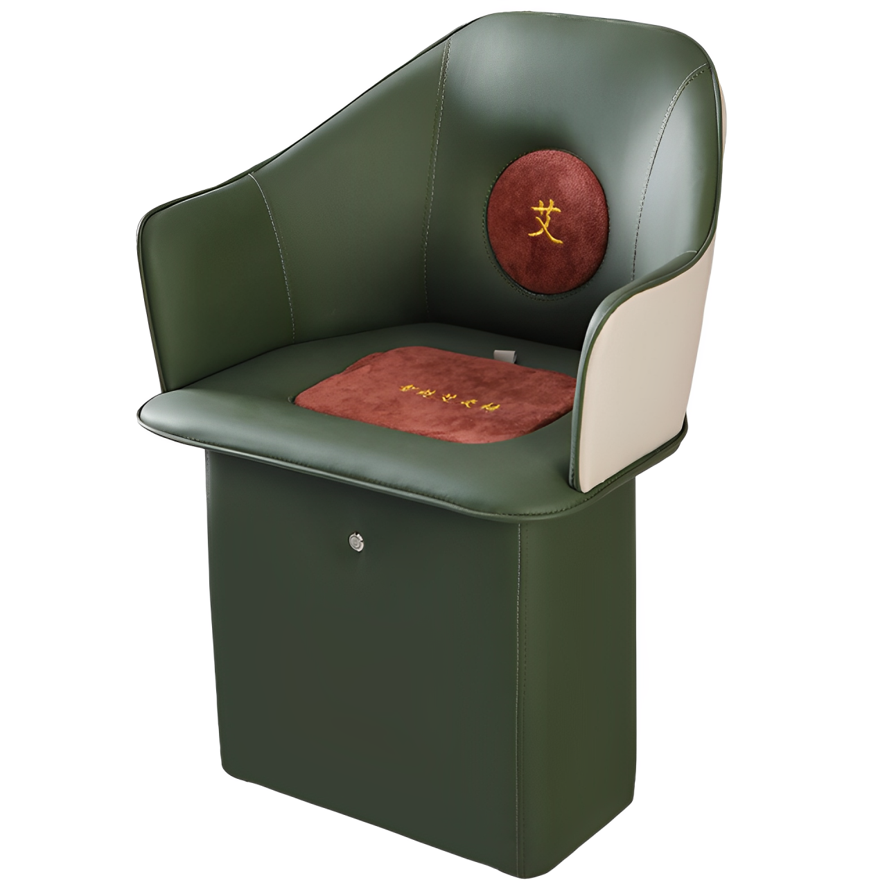 全智能無煙明火艾灸椅實木大靠背艾灸沙發椅子艾灸座椅坐灸儀艾煙淨化儀器無煙艾灸凳子家用帶靠背坐