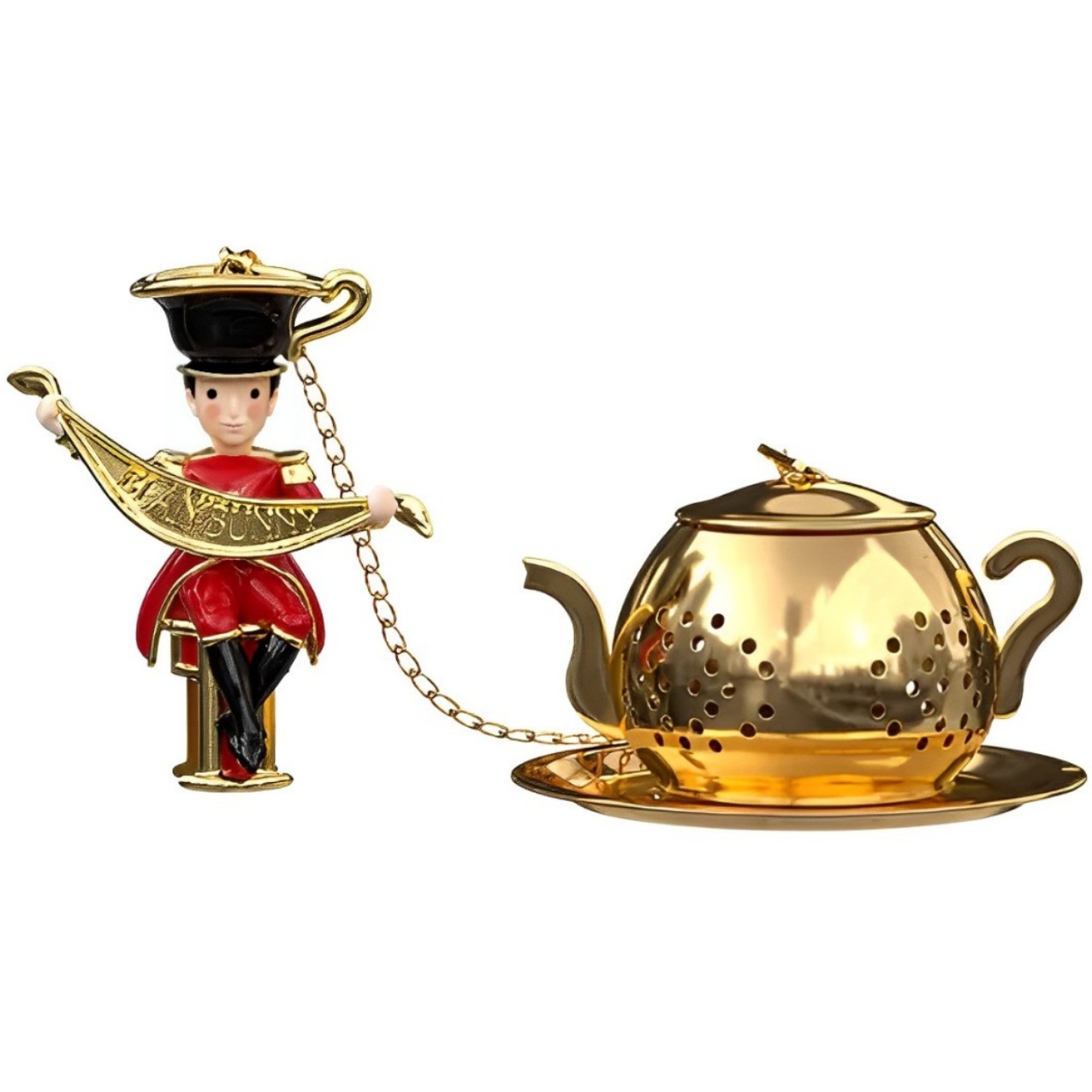 BLAN BUNNY 布蘭兔胡桃夾子茶濾耐高溫茶葉過濾器家用泡茶可愛擺件